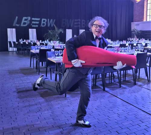 Comedykellner in Stuttgart